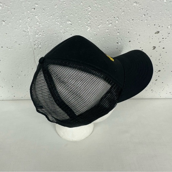Dirty Honey Black & Yellow Band Logo On A Cobra Adjustable Trucker Hat - Picture 8 of 13